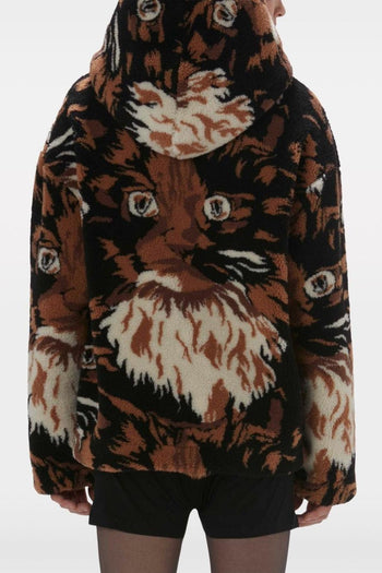 J.w.anderson Giacca Marrone Uomo Teddy - 3