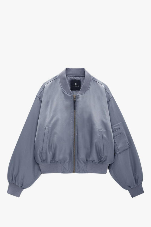 Giubbotto Bomber Donna Grigio