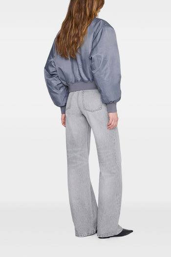 Giubbotto Bomber Donna Grigio - 2