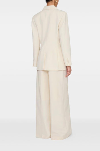Giacca Doppiopetto Donna Beige - 4