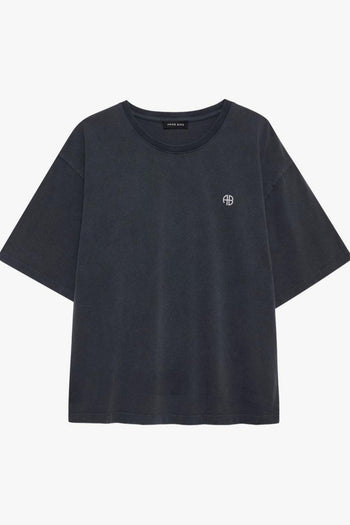 T-Shirt Nero Donna Micro Logo - 5