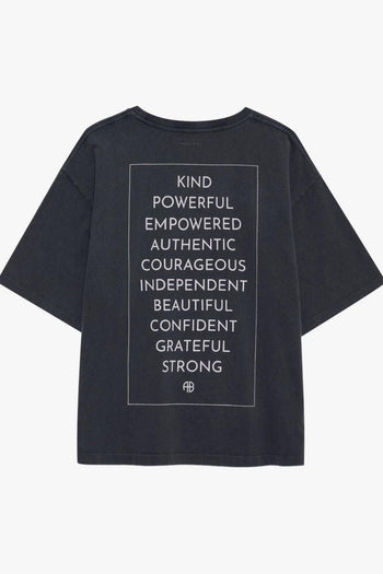 T-Shirt Nero Donna Micro Logo - 3