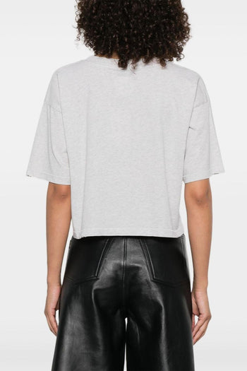 T-Shirt Grigio Donna Logo Los Angeles - 3