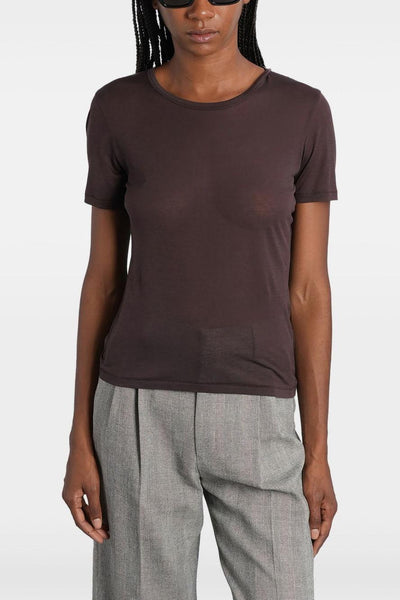 T-shirt Marrone Donna