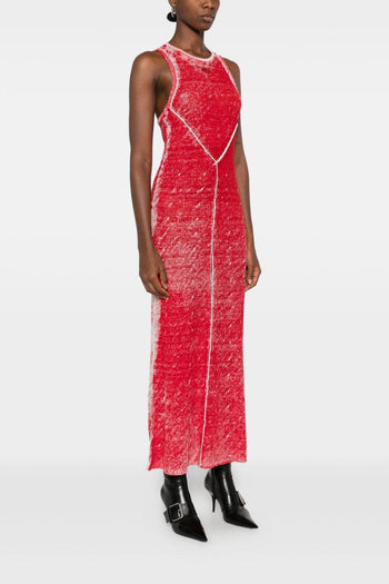 Abito Rosso Donna Lungo - 2