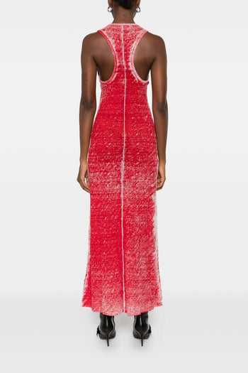 Abito Rosso Donna Lungo - 5