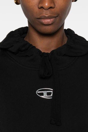 Felpa Nero Donna F-Buxt - 5