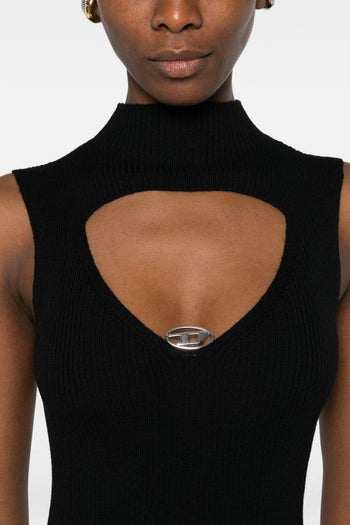 Abito Nero Donna Oloni - 5