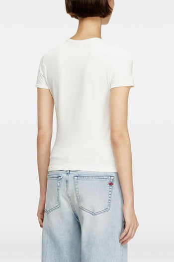T-Shirt T-Uncutieslong-Od Donna Bianco - 3