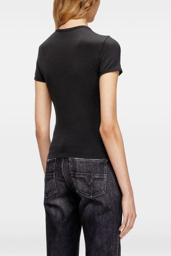 T-Shirt T-Uncutieslong-Od Donna Nero - 3