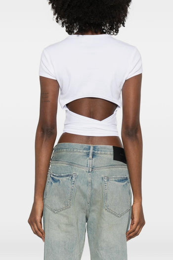 T-Shirt Annodata Donna Bianco - 3
