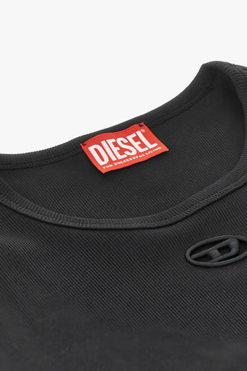 T-Shirt con Cintura Donna Nero - 2
