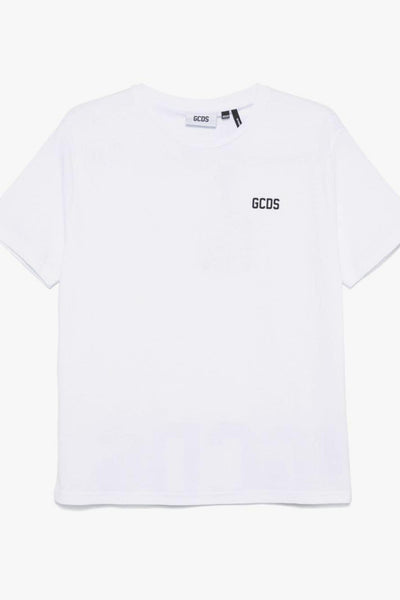 T-shirt Bianco Uomo Micro Logo