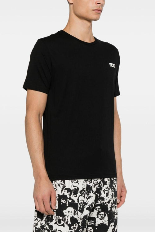 T-shirt Nero Uomo Micro Logo - 2