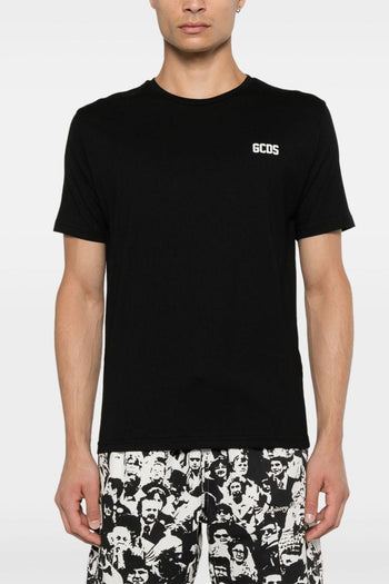 T-shirt Nero Uomo Micro Logo - 3