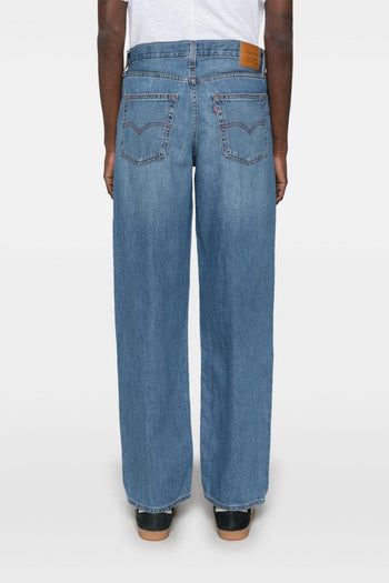 Baggy Dad Lino+ Denim Donna Jeans Blu - 3