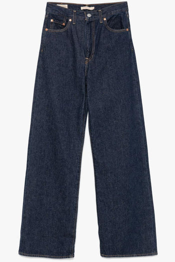 Ribcage Wide Leg Donna Jeans Blu - 5