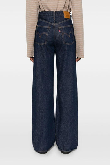 Ribcage Wide Leg Donna Jeans Blu - 3