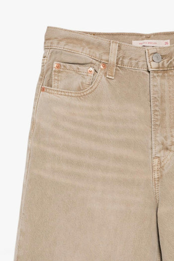 Jeans Marrone Donna Ribcage Wide Leg - 3