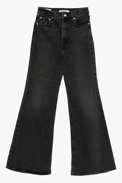Ribcage Bell Donna Jeans Nero