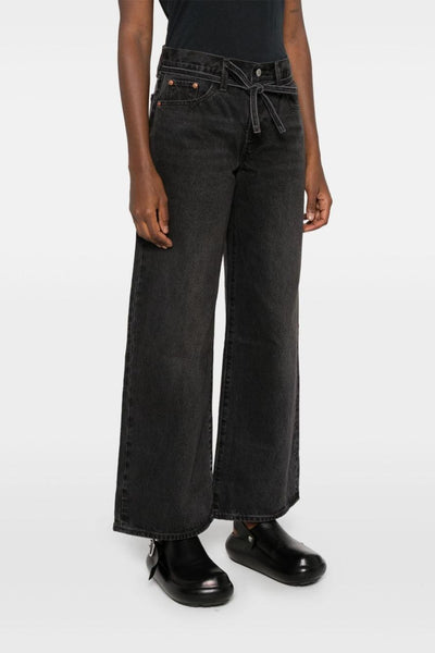 XL Straight Donna Jeans Nero