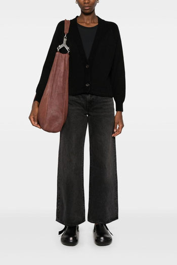 XL Straight Donna Jeans Nero - 2