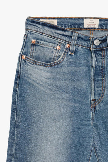 Jeans Blu Donna 501® Crop Lightweight - 3