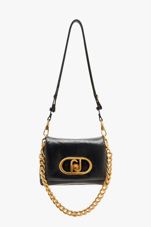 Borsa Donna a Spalla La Puffy Nera con Catena