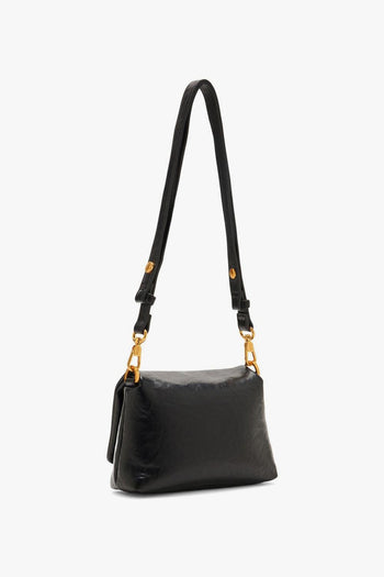 Borsa Donna a Spalla La Puffy Nera con Catena - 5