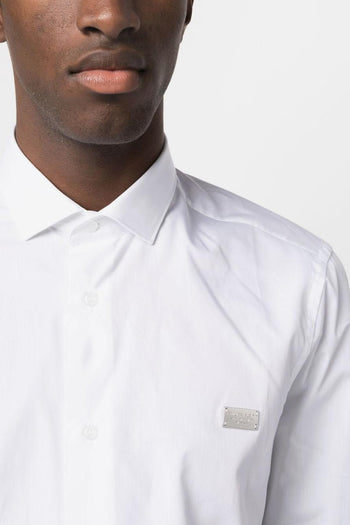 Camicia Bianco Uomo Sugar Daddy Cut LS - 4