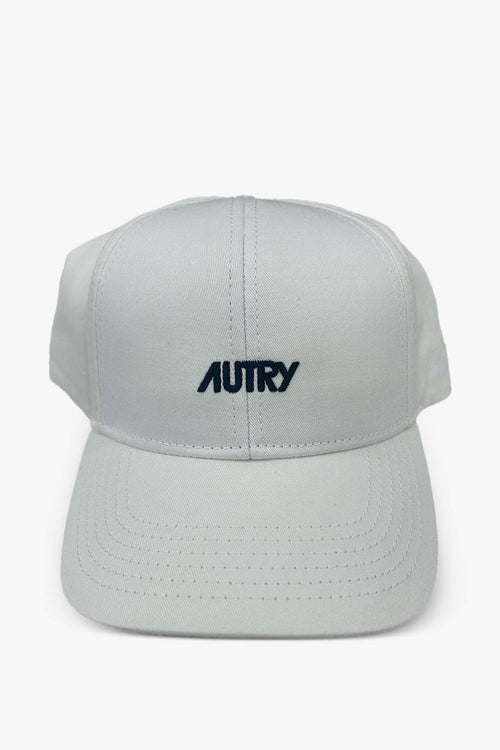 Cappellino Bianco Uomo Ricamo Logo