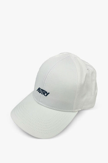 Cappellino Bianco Uomo Ricamo Logo - 2