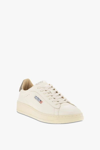 Dallas Uomo Scarpa Bianco-Marrone - 4