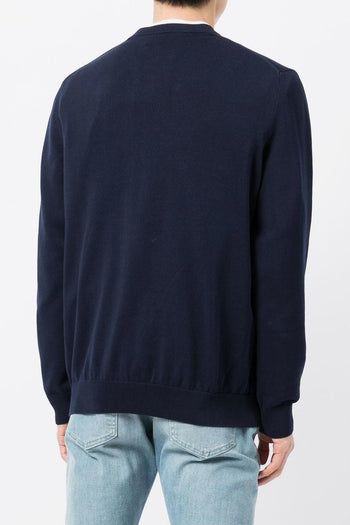 Uomo Maglia Blu Coccodrillo Piccolo - 3