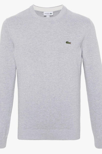 Uomo Maglia Grigio Coccodrillo Piccolo - 5