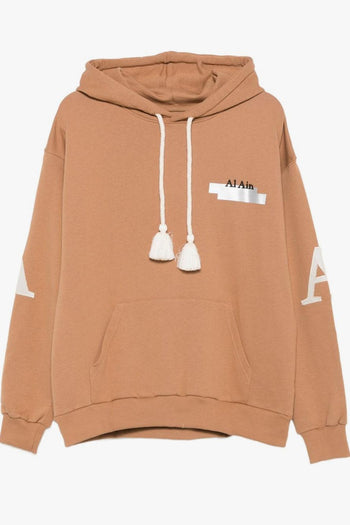 Uomo Felpa Grigio Motivo con Scala - 5