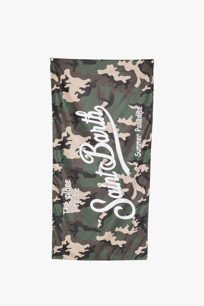 Saint Barth Telo Mare Camouflage Unisex Verde