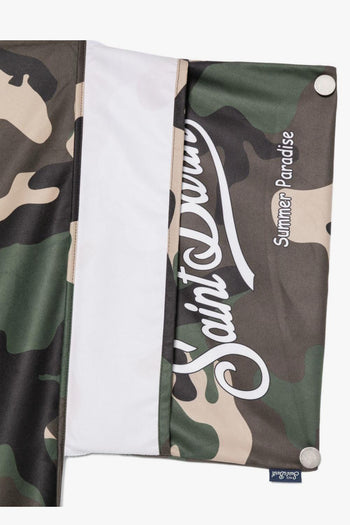 Saint Barth Telo Mare Camouflage Unisex Verde - 3
