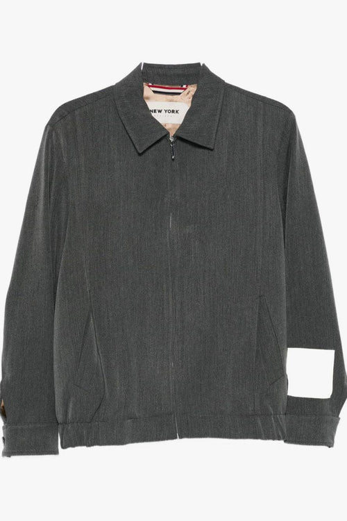 New York Giubbotto Grigio Uomo