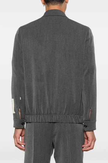 New York Giubbotto Grigio Uomo - 4