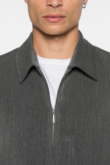 New York Giubbotto Grigio Uomo - 5