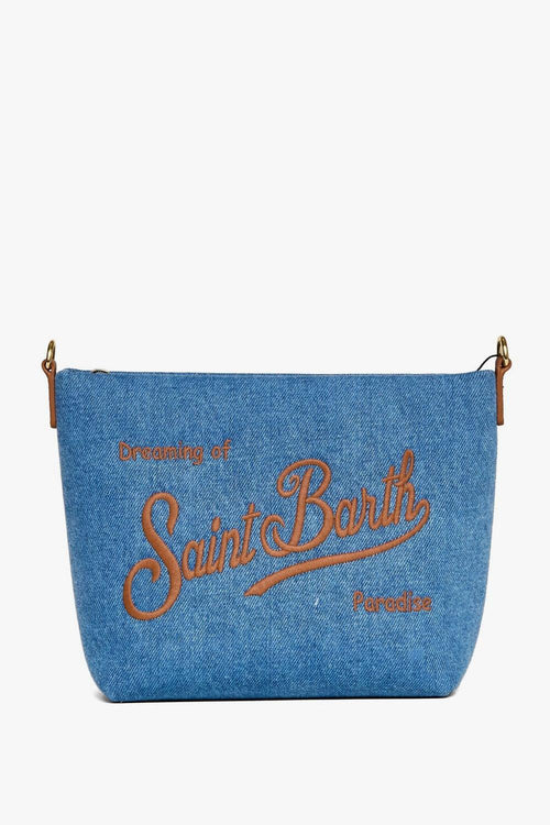 Saint Barth Pochette Aline Donna Blu