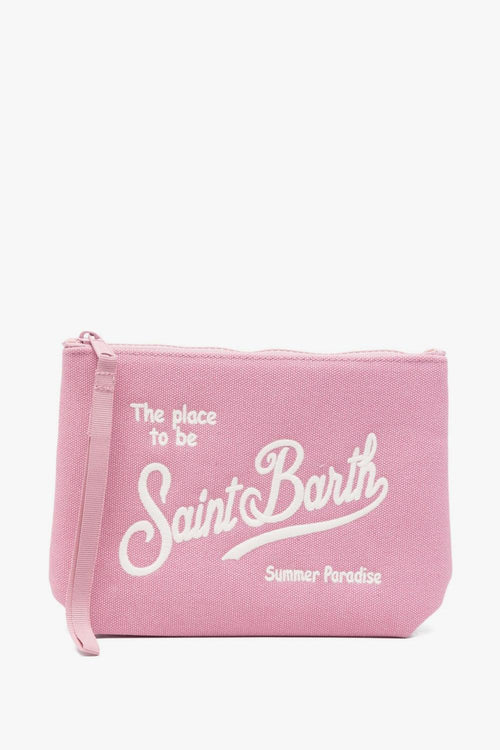 Saint Barth Pochette Aline Rosa