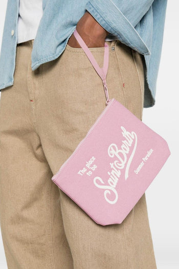 Saint Barth Pochette Aline Rosa - 5