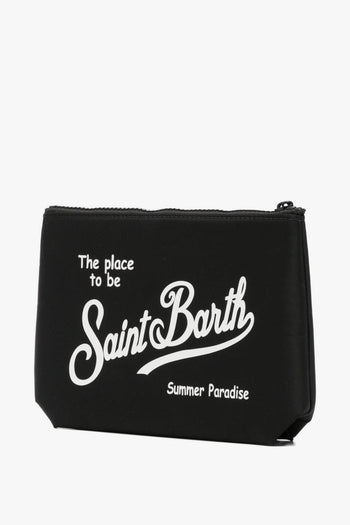 Saint Barth Pochette Aline Nylon Unisex Nero - 3