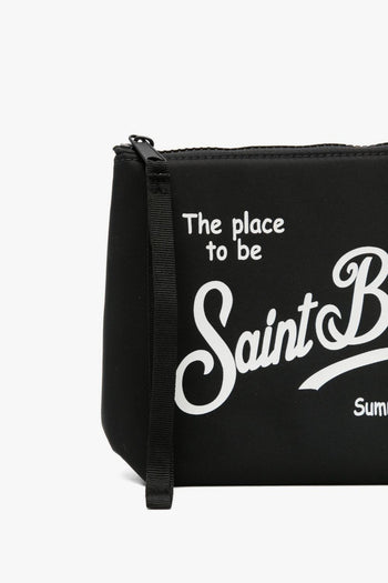 Saint Barth Pochette Aline Nylon Unisex Nero - 4