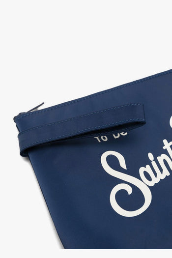Saint Barth Pochette Aline Nylon Uomo Blu - 5