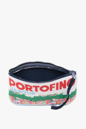 Saint Barth Pochette Aline Portofino Postcard Unisex Bianco - 3