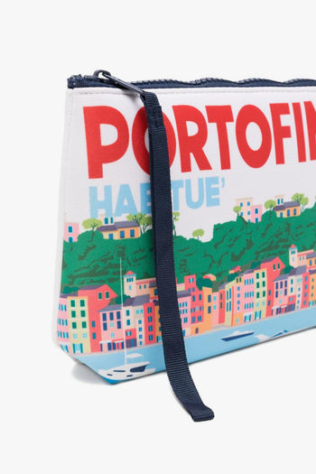 Saint Barth Pochette Aline Portofino Postcard Unisex Bianco - 4