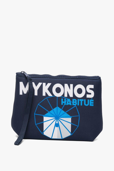 Saint Barth Pochette Aline Mykonos Unisex Blu
